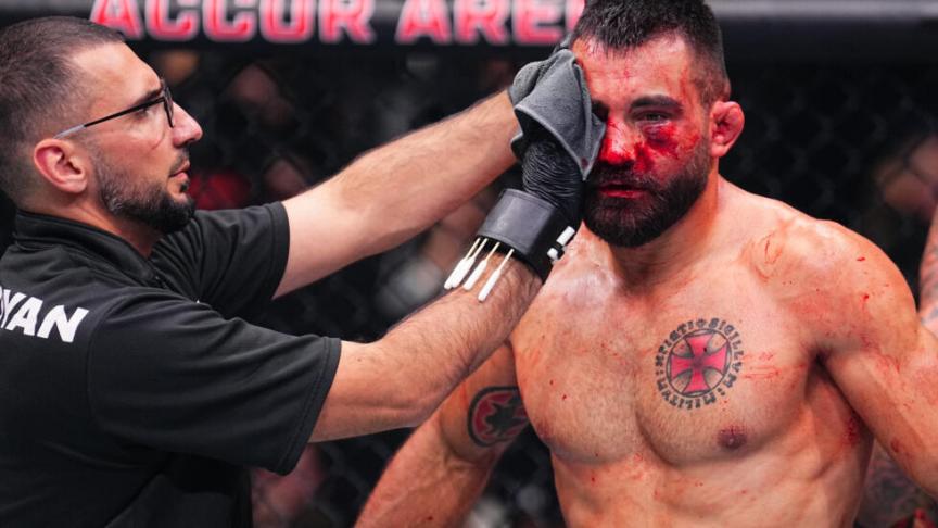 L'arrêt du combat Benoit Saint-Denis vs Renato Moicano : Focus sur les traumatismes oculaires dans les sports de combat