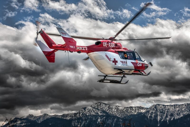 urgence hélicoptère